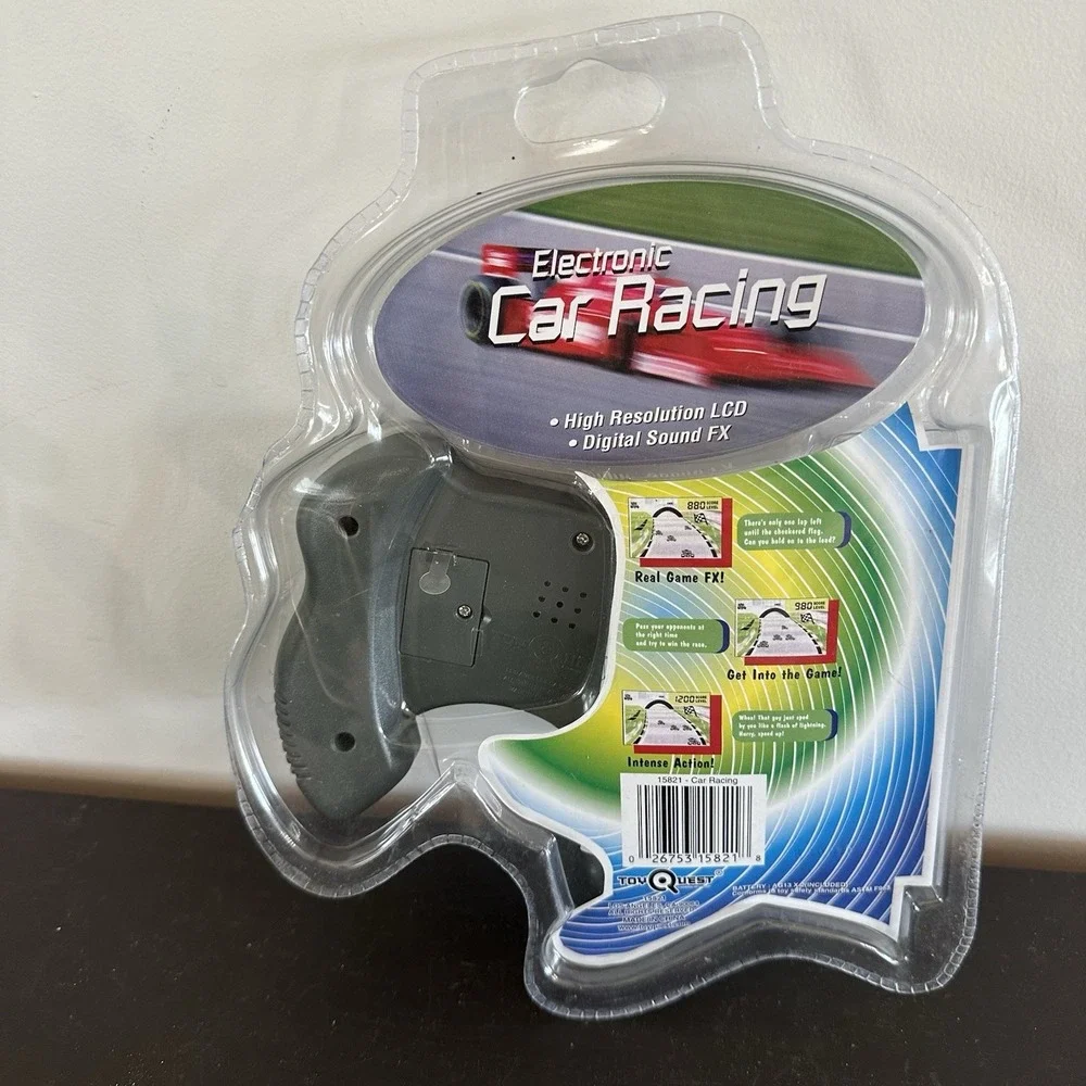 NEW Toy Quest Electronic Car Racing FX Video Game Handheld Sealed